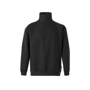 Sudadera media cremallera 2xl negro