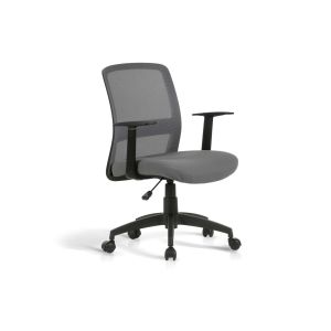 Silla de oficina ergonómica y ajustable para mayor comodidad.