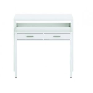 Mesa de escritorio extensible bureaublanco artik (blanco mate)