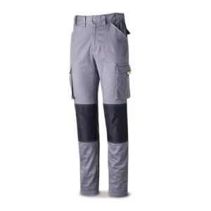 Marca pantalon algodon strech gris refuerzo negro 54 588-pstrg54