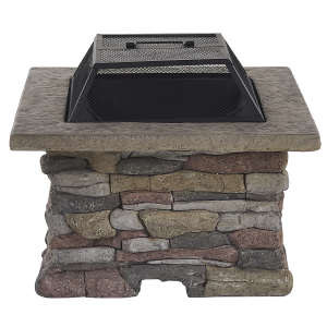 Chimenea rectangular gris claro kelud