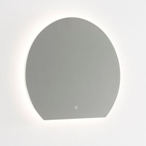 Espejo LED smd con luz perimetral retroiluminado 4000k.semicircular