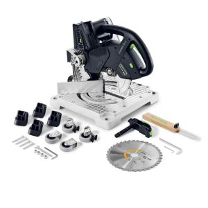 Festool symc 70 eb-basic symmetric sierra de zócalo inalámbrica 36 v (2 x 1