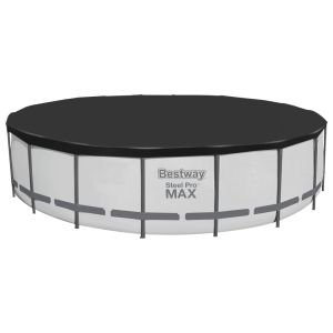Bestway flowclear cubierta para piscina fast set 555 cm