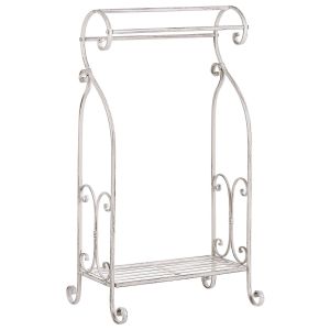 Toallero linares metal blanco