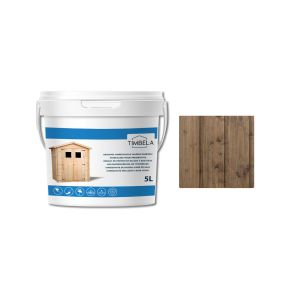 Kit protección madera Timbela 5l + 5l blanco/negro