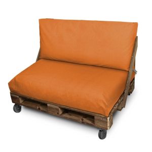 Cojín para palets asiento 120x80x20 naranja naylim mate happers