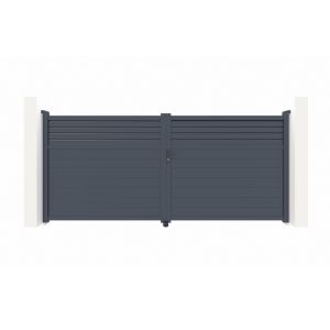 Puerta batiente de aluminio 3,5m carpatia 350b160