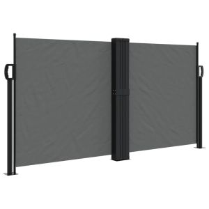 vidaXL toldo lateral retráctil gris antracita 120x600 cm