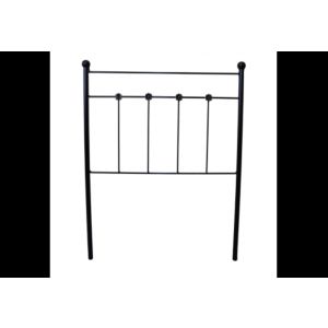 Cabecero forja ducal para cama de 90 negro 98x125x4. Matris