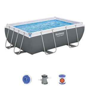 Piscina desmontable tubular bestway power steel 282x196x84 cm depuradora ca