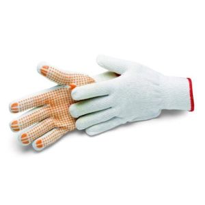 Guantes de aLGodón con puños de punto