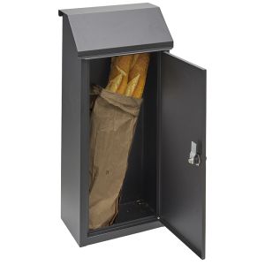 Arregui panera sp008ng-p buzón exterior acero, pan y periódicos, sin llave