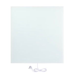 Panel de calor infrarrojo para pared 400w 60x60cm blanco cerámico