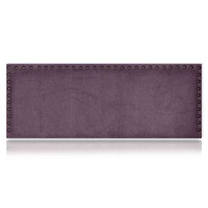 Cabeceros dafne tapizado nido antimanchas violeta 100x55 de sonnomattress