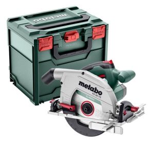 Sierra circular con cable metabo ks 66 fs - corte preciso sobre carril guía