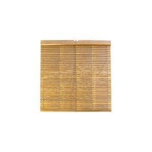 Persiana de madera | 80 x 180 cm - natural (barnizada)