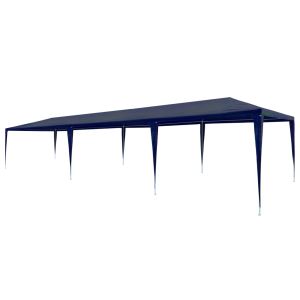 vidaXL carpa para fiestas pe azul 3x9 m