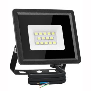 Aigostar foco LED exterior 10w 750lm, foco proyectore exterior ip65, 6500k