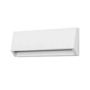 Aplique rectangular IP65 modelo Grove Opaque Middle LED Negro FORLIGHT