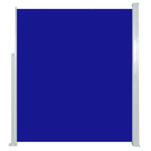 vidaXL toldo lateral retráctil 160x500 cm azul