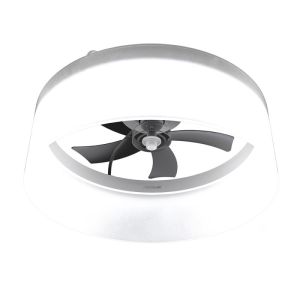 Ventilador de techo con luz energysilence lampaero 650 white design cecotec