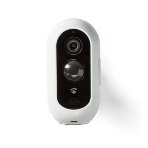 Nedis smartlife cámara exterior Wi-Fi 1920x1080 ip65 blanco