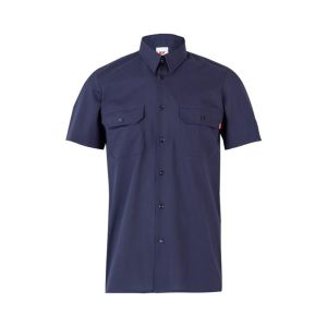 Velilla camisa mc s azul marino