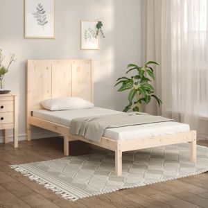 Cama 90x190 cm madera maciza de pino