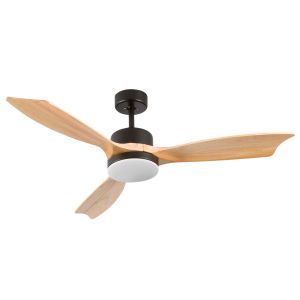 Ventilador de techo con luz 3 aspas 56w nueva york thinia home