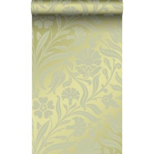 Origin wallcoverings papel pintado flores verde - 53 cm x 10,05 m - 346638