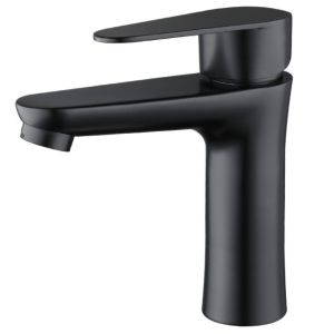 Grifo Lavabo Negro ESSENTIALS COAL GRIFERS