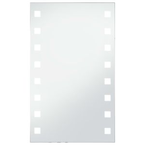 vidaXL espejo de pared de baño con LED 60x100 cm