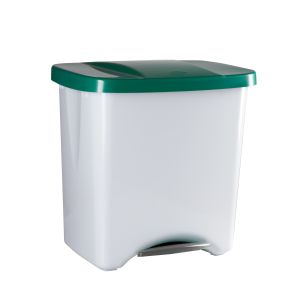 Cubo denox pedal ecológico 50 l verde