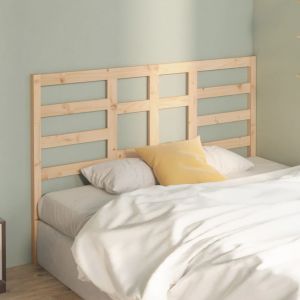 Cabecero de cama madera maciza de pino 166x4x104 cm