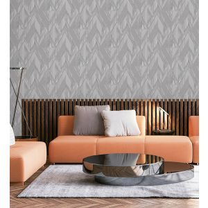 Papel pintado gaulan  lavable de rombos modernos con textura en 10.6m²