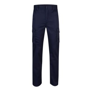 Pantalon de trabajo stretch velilla color azul navy 50