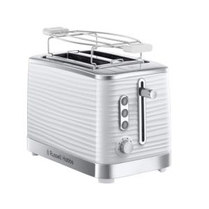 Russell hobbs inspire tostadora 2 rebanada(s) blanco 1050 w