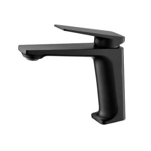 Grifo lavabo monomando| minimalista | tugela black | lardecor