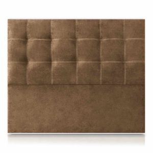 Cabeceros tritón tapizado nido antimanchas choco 145x120 de sonnomattress