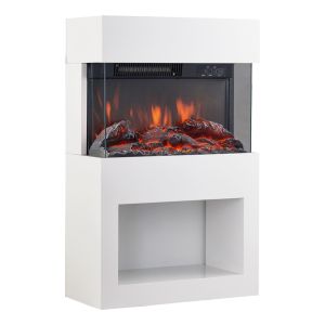 KAMINIO eléctrica chimenea HENRI - estufa de chimenea eléctrica - blanco