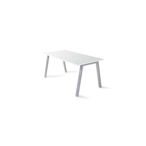 Mesa de estudio atrio en blanco: diseño funcional y elegante