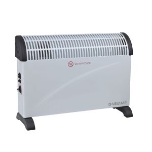 Convector de 2 kw con función turbo. Blanco