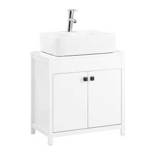 Mueble para debajo del lavabo fregadero armario de baño bzr98-w sobuy es