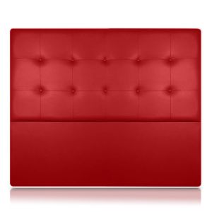 Cabeceros atenea tapizado polipiel rojo 160x120 de sonnomattress