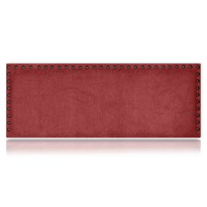 Cabeceros dafne tapizado nido antimanchas rojo 130x55 de sonnomattress