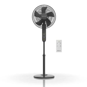 Newlux w550 smart ventilador de pie con mando a distancia negro