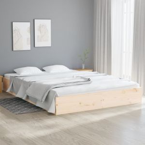 Cama -200x200 cm madera maciza