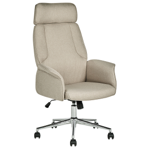 Silla de oficina beige pilot