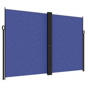 vidaXL toldo lateral retráctil azul 220x600 cm